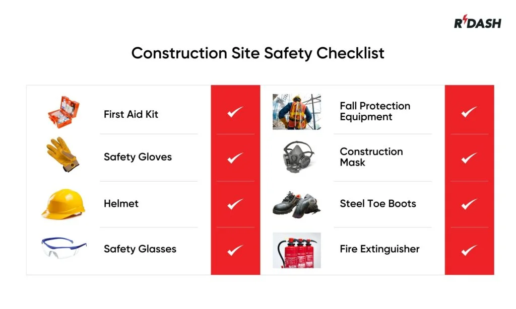 Construction Site Safety Checklist