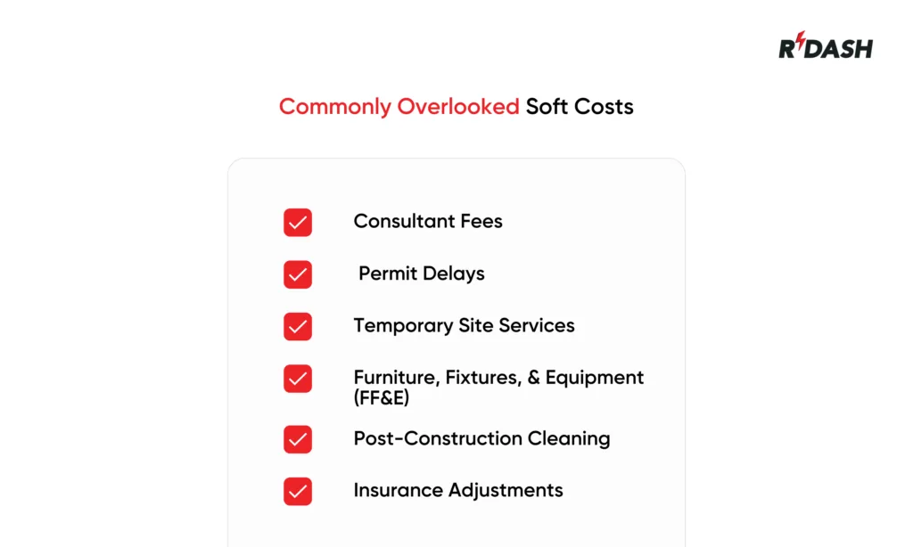 soft costs in construction projects