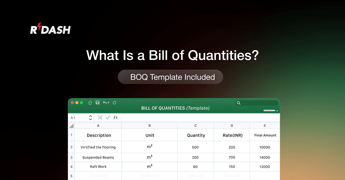 BOQ Template