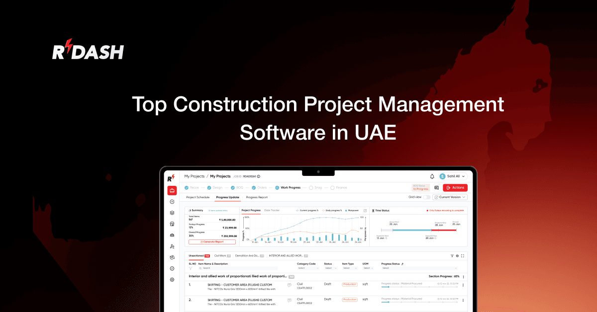 Construction Project Management Software