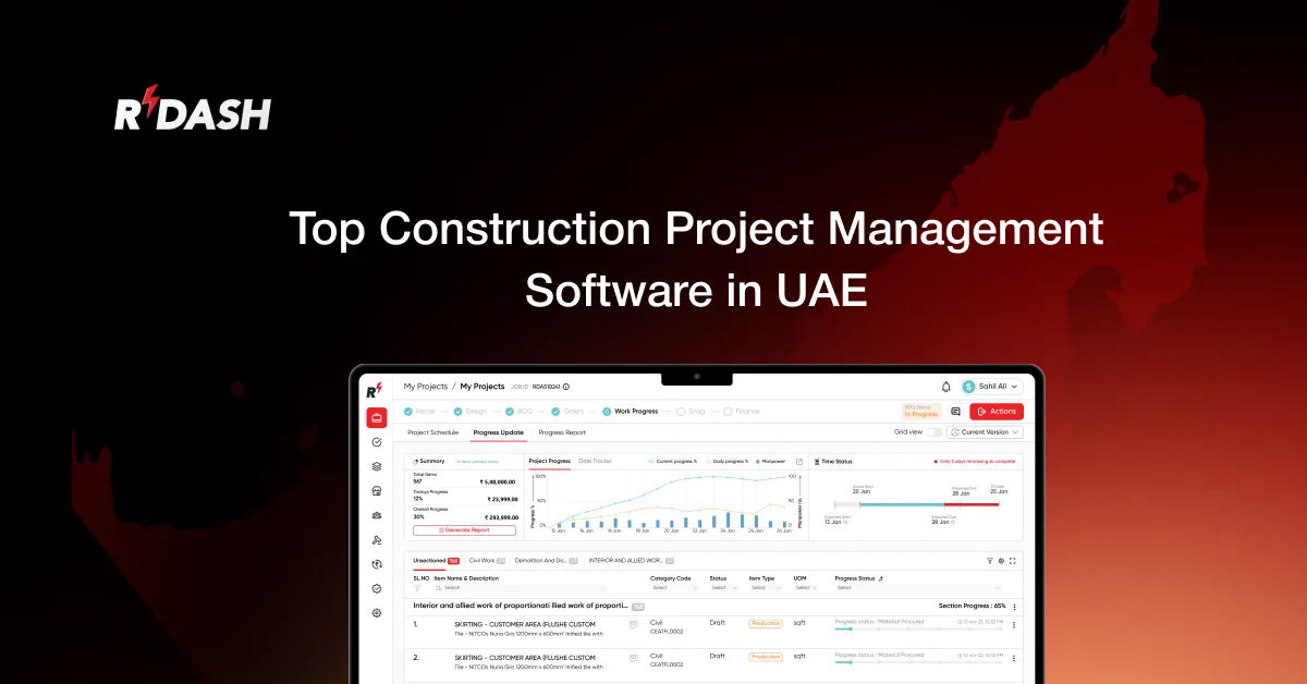 Construction Project Management Software