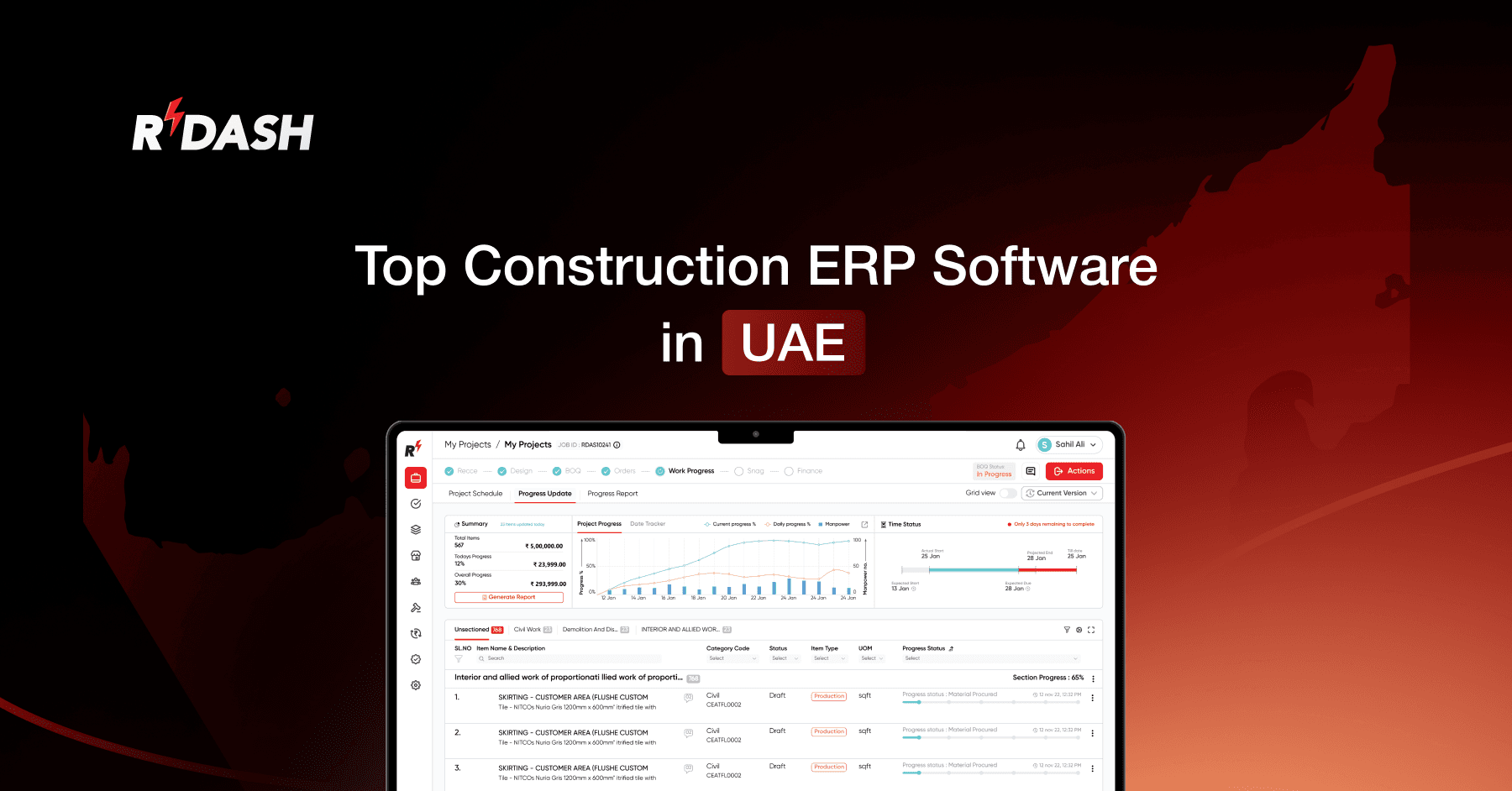 Top 5 Construction ERP Software in UAE